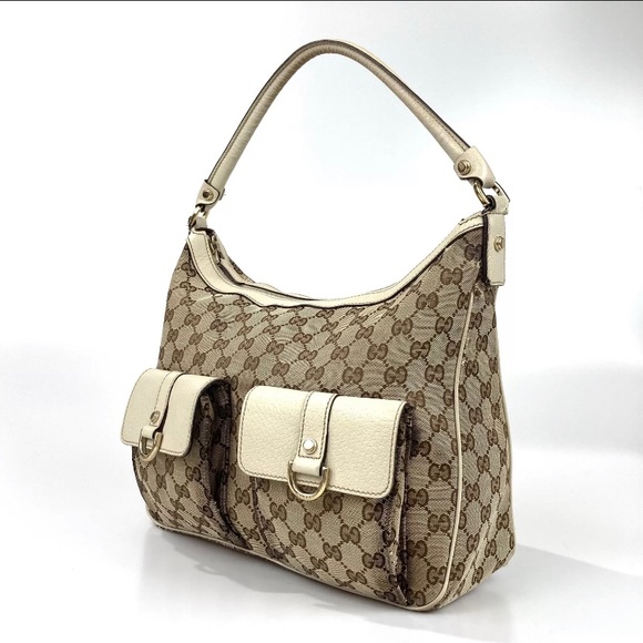 Gucci Abbey Hobo canvas 100% authentic - Picture 3 of 9